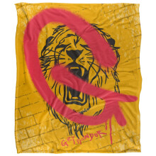 (36in x 58in, Multicoloured) Harry Potter Gryffindor Graffiti Blanket