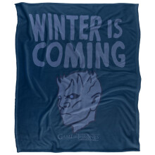 (36in x 58in, Multicoloured) Game Of Thrones Winter Is Coming White Walker Blanket