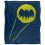 Batman (36cm x 58cm, Multicoloured) Batman Bat Signal Blanket 1