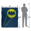 Batman (36cm x 58cm, Multicoloured) Batman Bat Signal Blanket 5