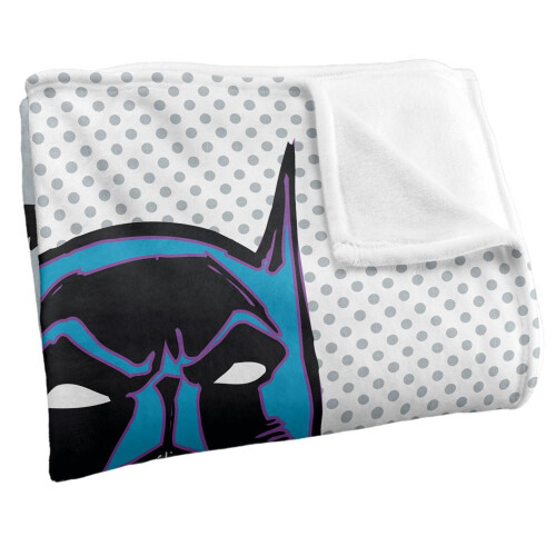 Batman (58in x 36in, Multicoloured) Batman #1 Dad Blanket 1