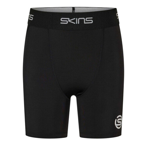 Skins (S, Black) Skins Mens Series-1 Fitted Compression Shorts