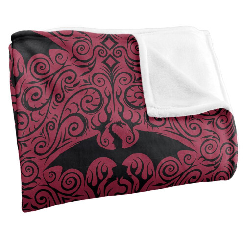 Game of Thrones (58in x 36in, Multicoloured) Game Of Thrones Dragon Pattern Blanket 1