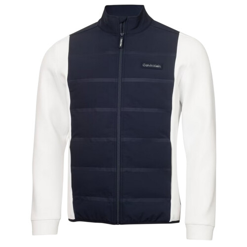 Calvin Klein (S, White) Calvin Klein Mens Performance Golf Jacket