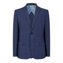 Ted Baker Mens Plaid Houndstooth Suit Jacket
