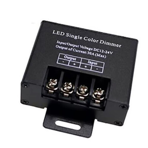 LED Single Color Dimmer Wireless LED Controller 11 Key Remote Control Adjust Brightness  for LED Strip DC12V-24V