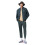 Lacoste (L, Navy Blue) Lacoste Mens Plaid Regular Bomber Jacket 4