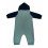 (3-6 Months, Green) Pretty Green Baby Jumpsuit 4