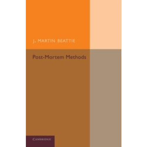 PostMortem Methods by J. Martin Beattie Paperback Book