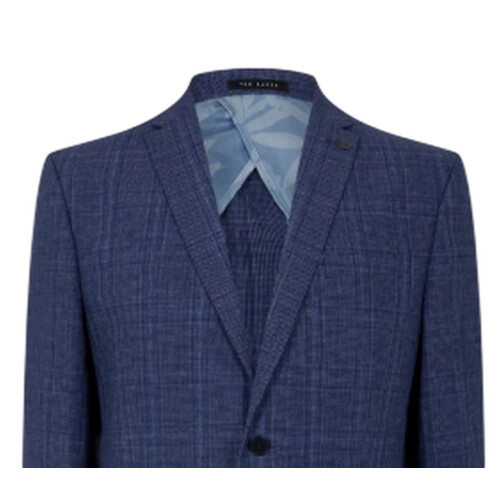 Ted Baker Ted Baker Mens Plaid Houndstooth Suit Jacket 2