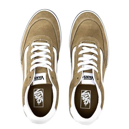 Vans (9 UK, Bayleaf Grey) Vans Mens Brooklyn Canvas Trainers 2
