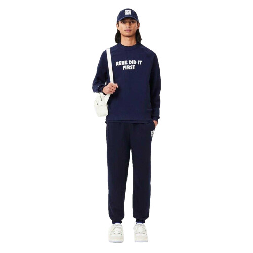 Lacoste (S, Navy Blue) Lacoste Mens Rene Did It First Joggers 1