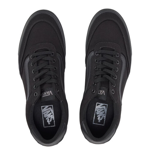 Vans (6 UK, Black) Vans Mens Brooklyn Canvas Trainers 1