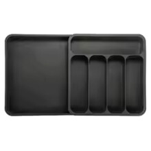 Expandable Cutlery Drawer Organizer Adjustable Utensil Tray 6 Compartment Flatware Storage Divider Kitchen Organization