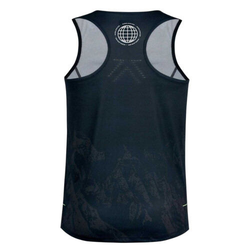 Karrimor (M, Black) Karrimor Mens Performance Back Print Vest Top 2