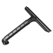 Duschabzieher für Glastüren - Ergonomischer Runder Griff, Silikondesign mit Integriertem Haken zum Einfachen Aufhängen