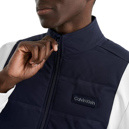 Calvin Klein (S, White) Calvin Klein Mens Performance Golf Jacket 2