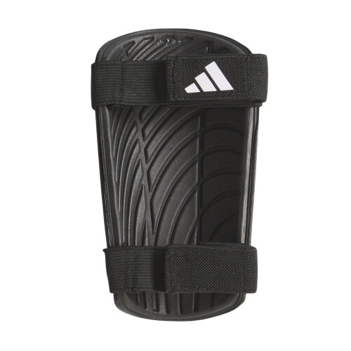 Adidas (S, Black/Gold) Adidas Tiro Striped Shin Guards 1