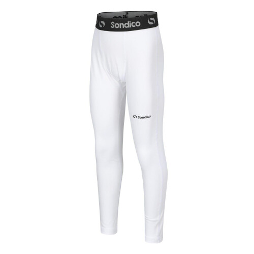 (11-12 Years, White) Sondico Boys Core Base Layer Bottoms 2