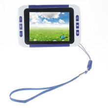 Lupa Digital Electrónica Portátil de 3,5" con Aumento de 2-32X para Lectura, Ideal para Personas con Baja Visión. Enchufe Europeo.