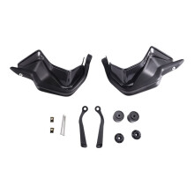Motorcycle Handlebars with Brackets, Windshield Handguard Replacement Motorcycle Parts for 368G Black