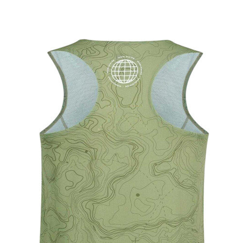 Karrimor (L, Olive) Karrimor Mens Performance Trail Printed Vest Top 2