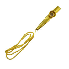 Simple Design Kazoo Flute Orff Percussion Instrument for Guitar Instrument Music Lovers Musical Gold