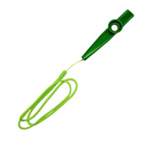 Simple Design Kazoo Flute Orff Percussion Instrument for Guitar Instrument Music Lovers Musical Green