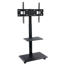 Mobile TV Stand Rollable TV Floor Stand