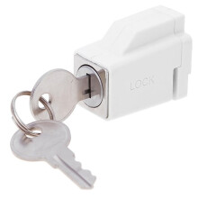 Alloy Window Locks with 2 Keys for Enhanced Security in Hospitals White