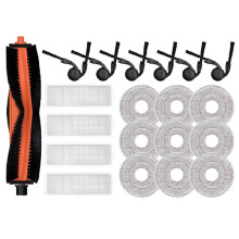 For S40 Pro / OV71GL Robot Vacuum Replacement Parts Main Side Brush HEPA Filter Mop Cloth Accessories(20pcs)