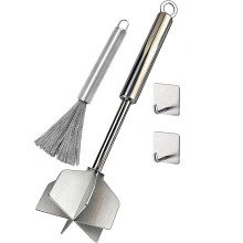 Fleischstampfer, 6-Klingen-Fleischstampfer Aus Edelstahl, Manueller Fleischzerkleinerer für Hamburger, Kartoffeln und Hähnchenfleisch