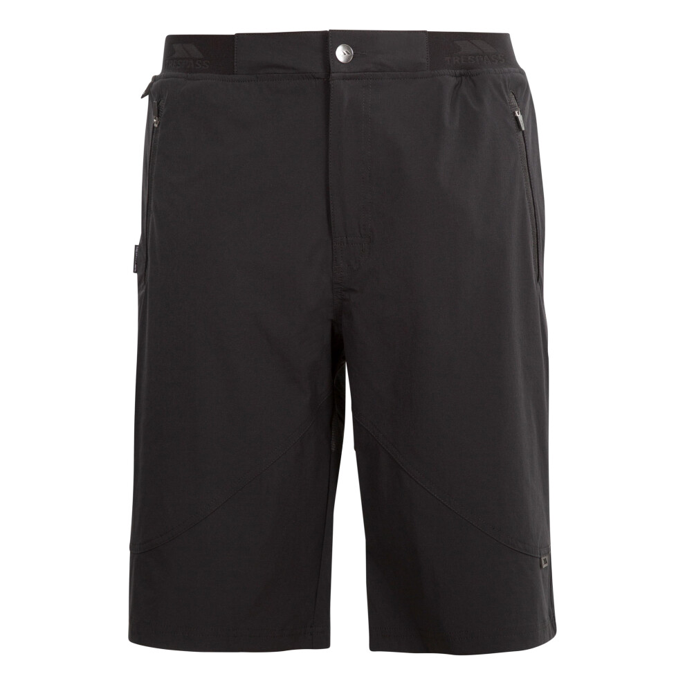 Trespass (S, Black) Mens Hainford Shorts