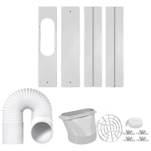 Portable Air Conditioner Window Kit:Adjustable Universal AC Seal Window Vent Kit for Sliding Vertical/Horizontal Windows