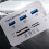 2X USB HUB 3.0 USB Splitter 3  Extensor Multi USB Extension Multiple 3 0 Hub -Kortläsare USB3.0 Expander för PC 3