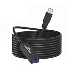 USB3.0 External Hard Drive Cable USB Male to Female Active Extension Cable with Signal Booster 5M