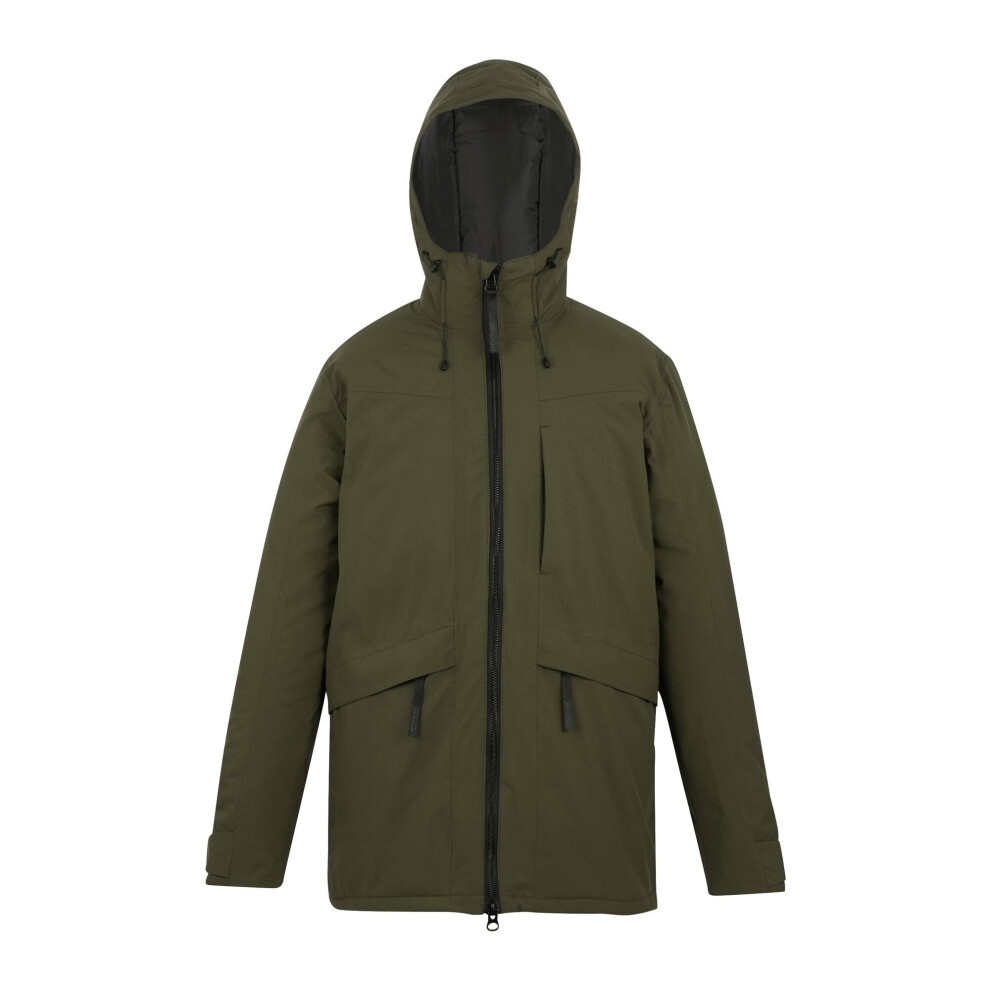 Regatta (M, Olive Green) Mens Balaton Insulated Waterproof Jacket