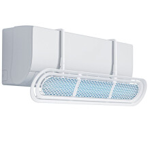Wind Deflector for Wall Mounted Anti-Condensation No Drip Prevent Direct Blowing Short Cycling Foldable for Storage