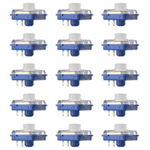 Kailh 15pcs Deep Sea Silent Hitbox 1353 Islet Low Profile Linear Switches for RGB DIY Mechanical Keyboard Whale