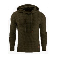 (Green,3XL)Mens Warm Jacket Outwear Jumper Hoodies Coat Sweater Hooded Sweatshirt Pullover