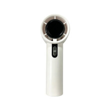 Handheld High-Speed Fan USB Charging Portable 100 Speed Turbo Violent Small Fan 800mAh for Sport White