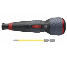 220USB-P1 JIS Cordless Screwdriver Set - PH2 Bits, LED Light, 3-Speed, USB-C Charging, Torque Control