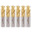 Conjunto de 6 Brocas para Soldagem com Revestimento de Titânio, Cortador de Aço Rápido de 5/16 Polegadas/8mm para Remoção de Solda 1