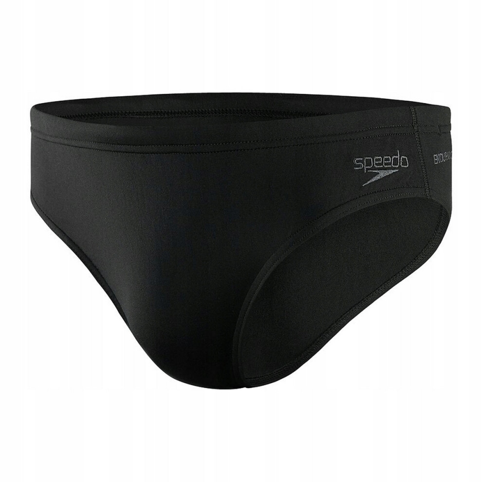 Speedo (34R, Black) Mens Eco Endurance+ Swim Briefs