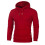 (Red,3XL)Herren Warme Jacke Outwear Pullover Hoodies Mantel Sweater Kapuzenpullover Pulli 1