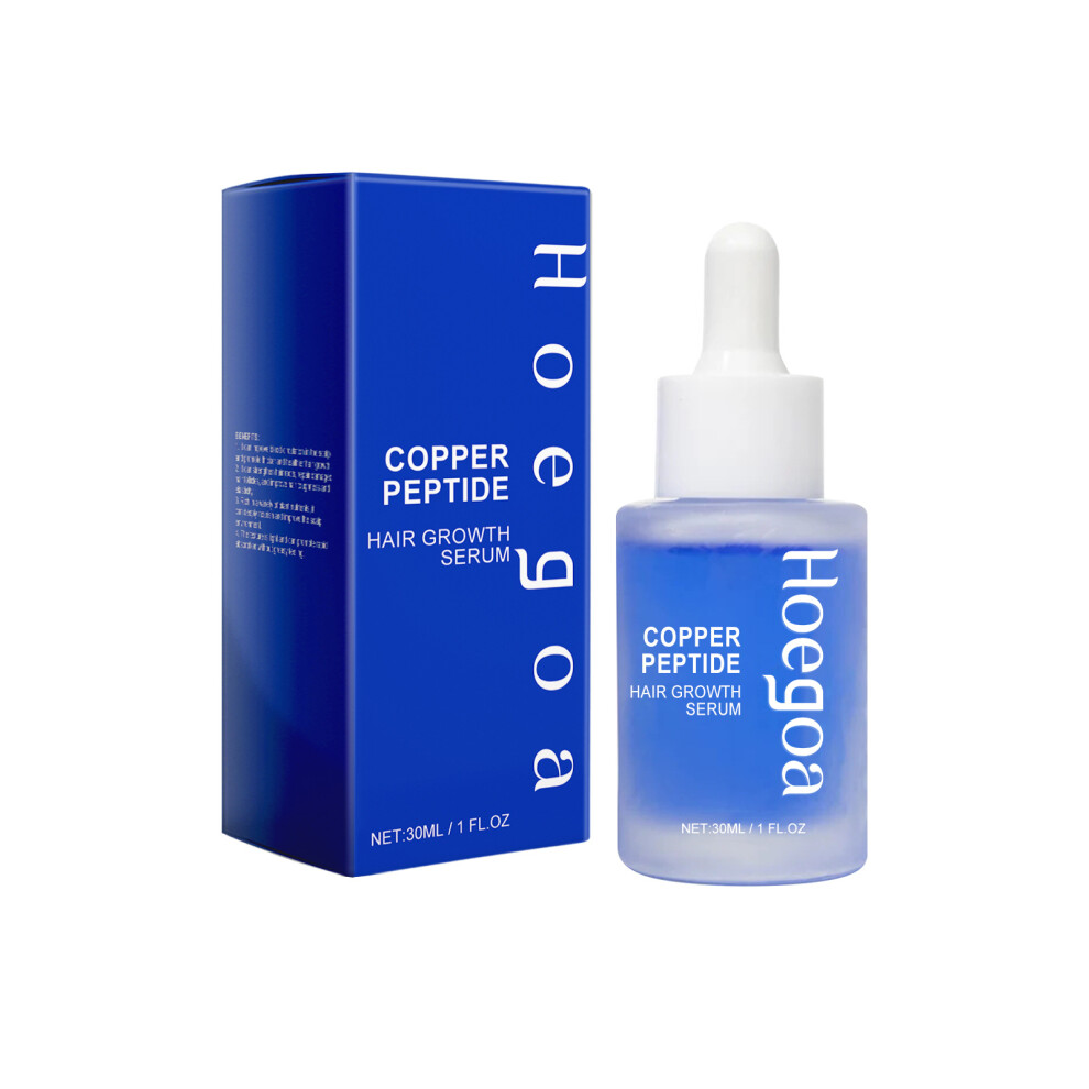 (30ml) Hoegoa Copper Peptide Hair Essence Nutritious and nourishing scalp care hair root care for fluffy and strong hair