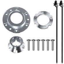 Replace W10528947 W10396887 W10324651-Ba All-Metal Washing Machine Drum Mounting Hub Replacement for