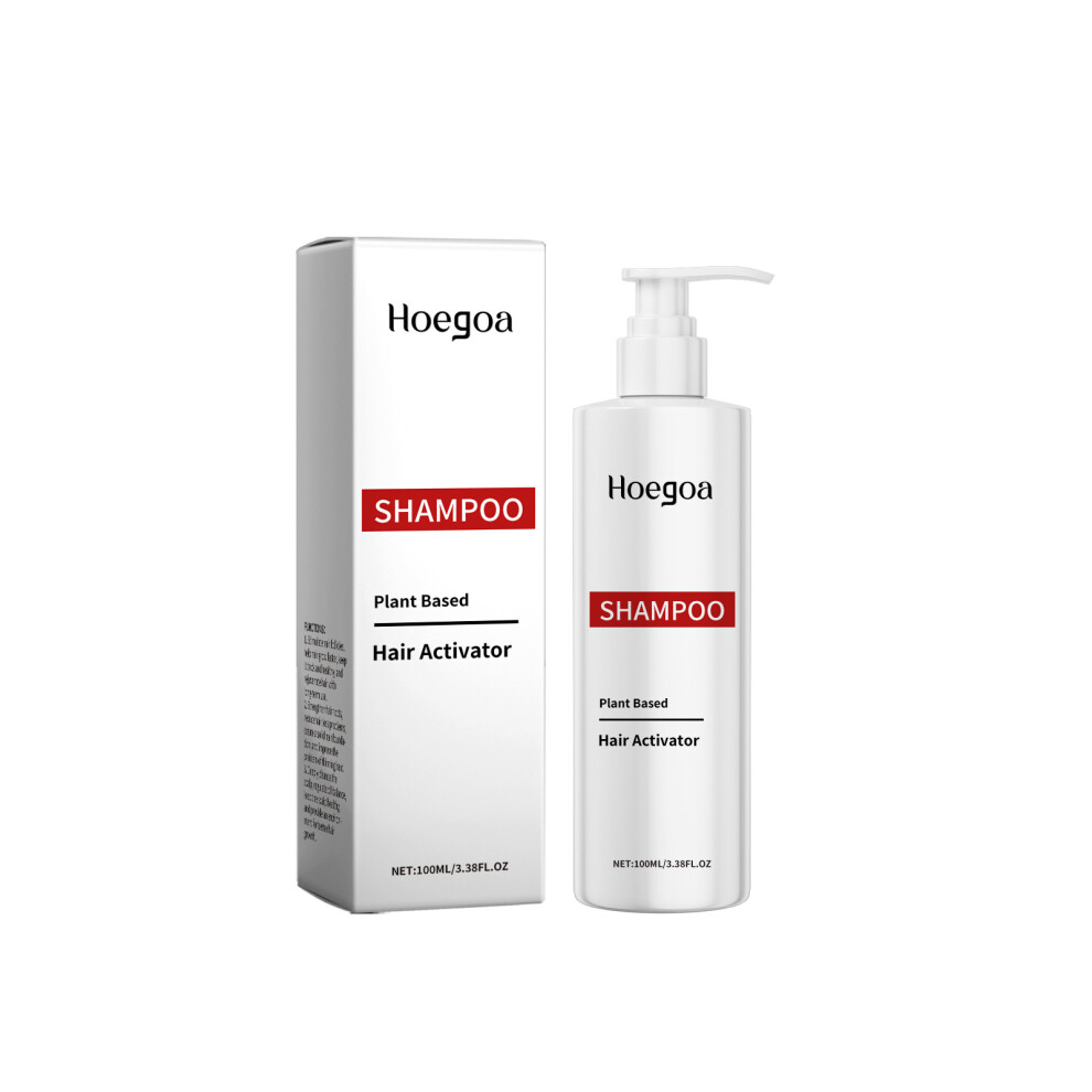 (100ml) HOEGOA Nourishing Shampoo Nourishes the scalp, moisturizes and strengthens hair, fluffy and refreshing shampoo