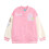 Squishmallows (13-14 Years, Pink Solid) Squishmallows Girls Squish Squad Varsity Jacket 1