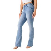 (27L, Golden) True Religion Womens/Ladies Cry Denim Regular Jeans